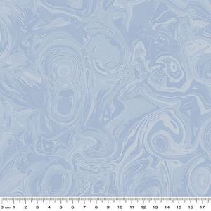 Marbella Ice Blue, 112cm Wide Cotton Fabric