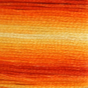 DMC Dentelles Special, Size 80, 97m Ball, #51 VARIEGATED BURNT ORANGE