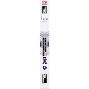 Single-Pointed Knitting Needles 30cm x 5.50mm by Prym.Ergonomics