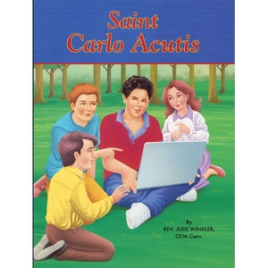 Saint Carlo Acutis, 32 Page Large Print Illustrated Book