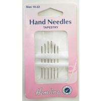 Hemline Tapestry Needles Size 18-22, Pack of 6