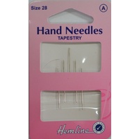 Hemline Tapestry Needles Size 28, Pack of 5 Needles