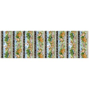 Dinosaurs Dinosaurs DINOSAURS PARADE MULTI 110cm wide Cotton Fabric 2091/11145M