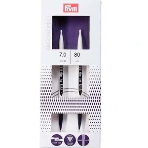 80cm x 7.00mm Circular Knitting Needle by Prym.Ergonomics