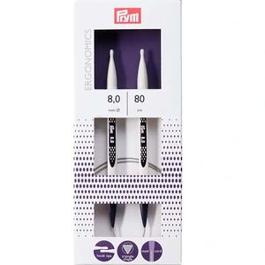 80cm x 8.00mm Circular Knitting Needle by Prym.Ergonomics