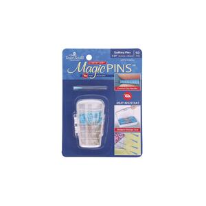Taylor Seville Magic Pins 0.6mm x 48mm Quilting Pins, 50 pcs, Heat Resistant