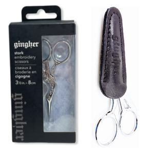 Gingher 8cm (3.5&quot;) Stork Embroidery Scissors #220450