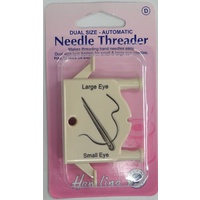 Hemline Dual Size Automatic Needle Threader, Inbuilt Thread Cutter