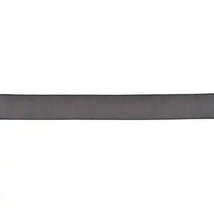 Organza Ribbon 25mm BLACK Sealed Edge Per 10 Metres