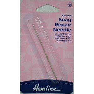 Hemline Snag Repair Ballpoint Needle & Hook Tool Set Pluck Removal Tool 8cm  Sticky Shank H247 & H248: : Tools & Home Improvement