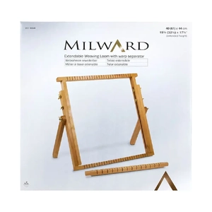 Milward Weaving Loom, Extendable Beech Wood 40 to 61cm