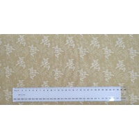 Cotton Fabric Per Metre, 110cm Wide, Dragonfly Daze  BEIGE 2521.30