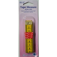 Hemline Tape Measure Extra Long 300cm (120&quot;) x 20mm, Fibreglass Non Stretching