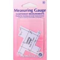 Hemline Measuring Gauge 14 Different Measurements In One Unit For Sewing &amp; Quilting