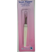 Hemline Seam Ripper with Safety Ball, Sharper, Smoother, Long Life Cutting Blade