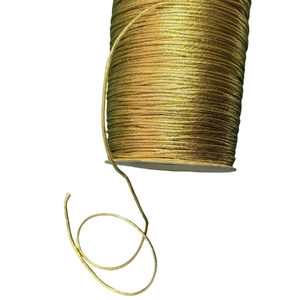 1.5mm Metallic Gold Cord x 5 metres, For Crafts, Floristry, Knitting, Ties Etc.
