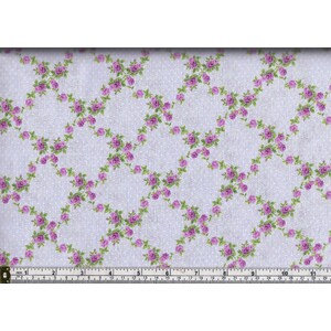 RJR Fabrics #2918 Beverly Park, Cotton, #3 Lilac, 110cm Wide PER Metre