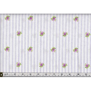 RJR Fabrics #2919 Beverly Park, Cotton, #2 Pale Lilac, 110cm Wide PER Metre