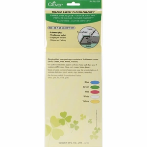 Clover Chacopy Tracing Paper 5 per pack, 30cm x 25cm (#434)