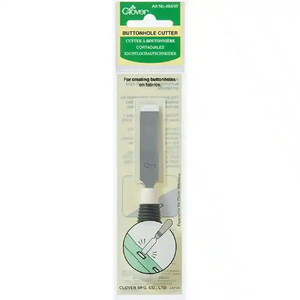 Clover Buttonhole Cutter 484-White (12mm Wide)