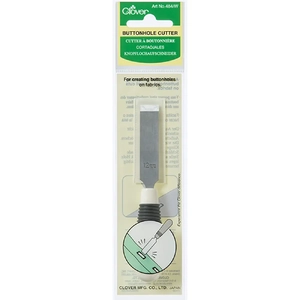 Clover Buttonhole Cutter 484-White (12mm Wide)