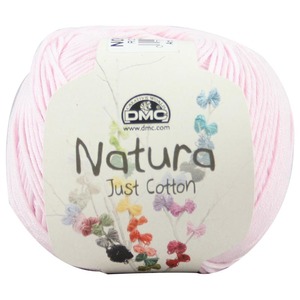DMC Natura N06 ROSE LAYET, 100% Cotton 4 Ply Crochet & Knitting Yarn, 50g Ball