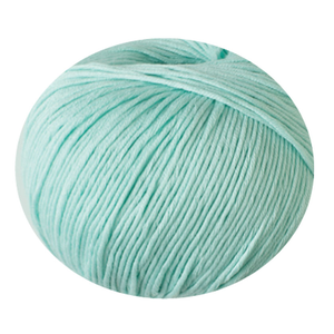 DMC Natura Yummy N100 AQUA, 100% Cotton 4 Ply Crochet & Knitting Yarn, 50g Ball