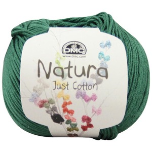 DMC Natura N14, Green Valley, 100% Cotton 4 Ply Crochet & Knitting Yarn, 50g Ball