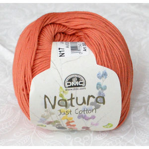 DMC Natura 100% Cotton 4 Ply Crochet &amp; Knitting Yarn, 50g Ball, Colour 17, Avessac