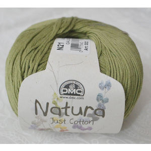 DMC Natura 100% Cotton 4 Ply Crochet &amp; Knitting Yarn, 50g Ball, Colour 21, Gauguin