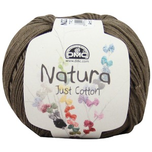 DMC Natura 100% Cotton 4 Ply #22 TROPIC BROWN, Crochet & Knitting Yarn, 50g Ball