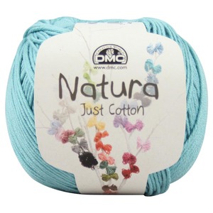 DMC Natura 100% Cotton 4 Ply Crochet & Knitting Yarn, 50g Ball, Colour 25, Auamarine 