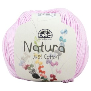 DMC Natura 100% Cotton 4 Ply Crochet & Knitting Yarn, 50g Ball, Colour 32, Rose Saraya