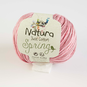 DMC Natura Just Cotton Knitting Yarn, Pink - N06