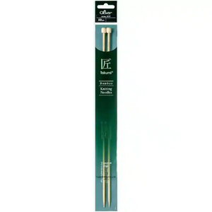 Clover Takumi 33cm x 3.00mm Bamboo Knitting Needles