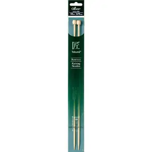 Clover Takumi 33cm x 3.75mm Bamboo Knitting Needles
