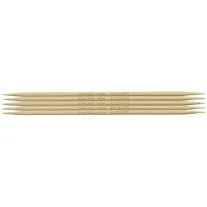 Clover 16cm 4.00mm Takumi Double Pointed Knitting Needles Pkt of 5