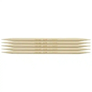 Clover 20cm 6.00mm Takumi Double Pointed Knitting Needles Pkt of 5