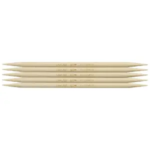 Clover 20cm 6.00mm Takumi Double Pointed Knitting Needles Pkt of 5