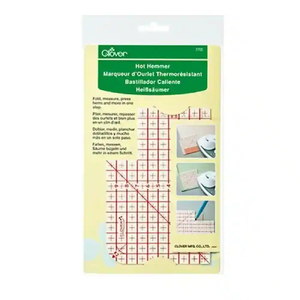 Clover Hot Hemmer 7700 Square, Measure Mark Fold Press