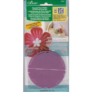 Clover Kanzashi Flower Maker, Orchid Petal, Large Size 75mm, Make Flowers Quick & Easy