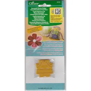 Clover Kanzashi Flower Maker, Round Petal, Extra Small Size 35mm, Make Flowers Quick &amp; Easy