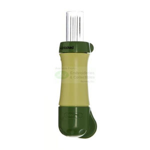 Clover Needle Felting Tool (8900), with Safety Locking Device. Appliques are easy
