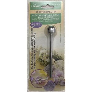 Clover Mini Iron II - Adapter BALL Tip, For Crafts, Quilting, Patchwork, etc