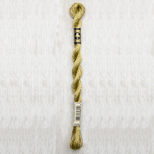 DMC Perle Metallic Size 5 Thread, 25m Skein, Colour 5282 GOLD
