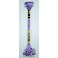 DMC Light Effects Thread, E155 AMETHYST Embroidery Floss, 8m Skein