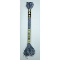 DMC Light Effects Thread, E317 TITANIUM Embroidery Floss, 8m Skein