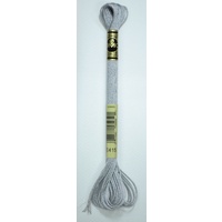 DMC Light Effects Thread, E415 PEWTER Embroidery Floss, 8m Skein