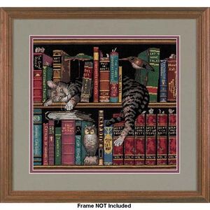 FREDERICK THE LITERATE Counted Cross Stitch Kit 30.4 x 27.9cm #35048