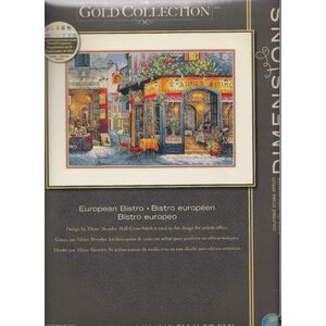 EUROPEAN BISTRO Counted Cross Stitch Kit, 16&quot; x 11&quot; (40cm x 27cm) #35224